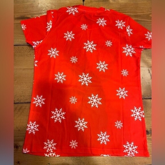 SSLR Big Boys'/ girl’sXmas T Shirts Santa Claus Funny Ugly Christmas Sweater Tee - Picture 6 of 6